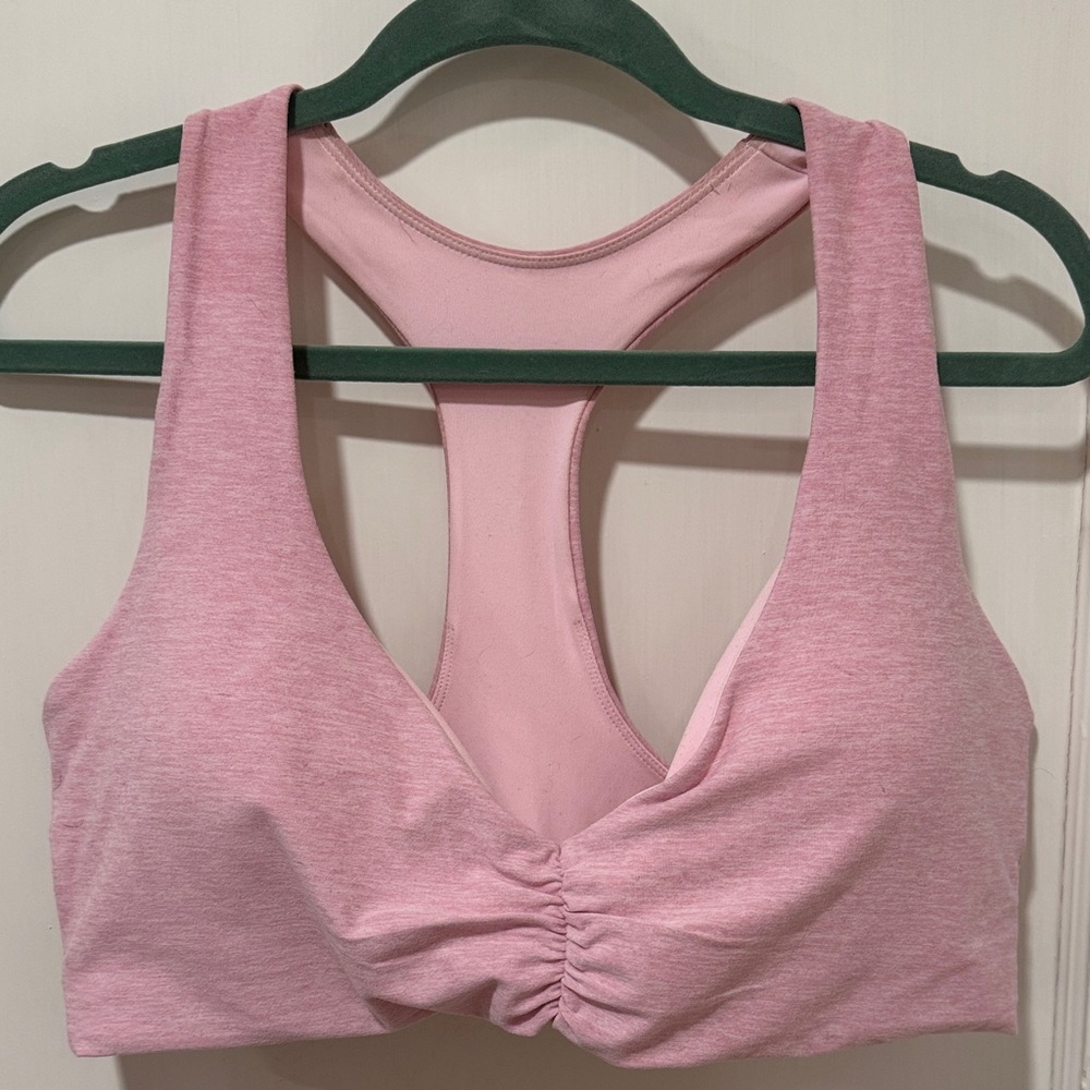 Fabletics Pink Racerback Sports Bra - Picture 6 of 7